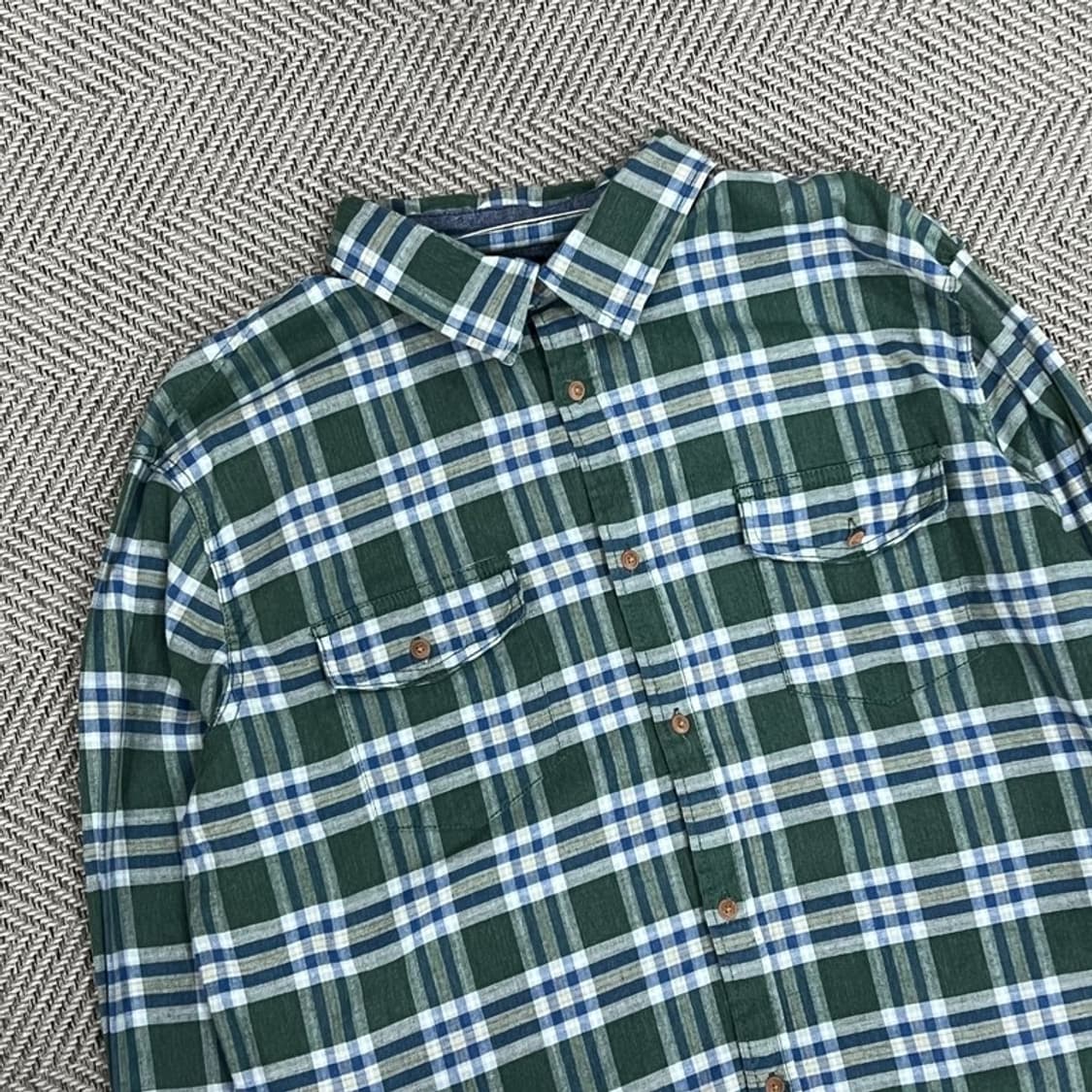 lee 투포켓 체크 셔츠 v0747 상품이미지3