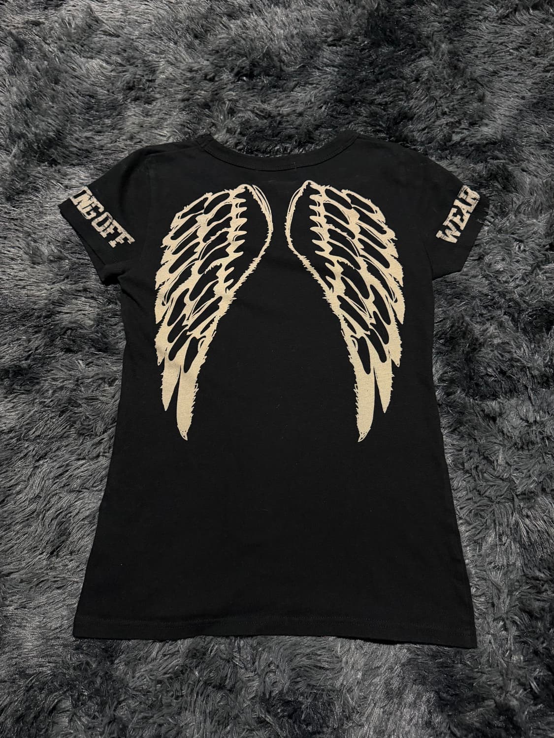 디그딥 레터링 등판 날개프린팅 반팔 상품이미지8