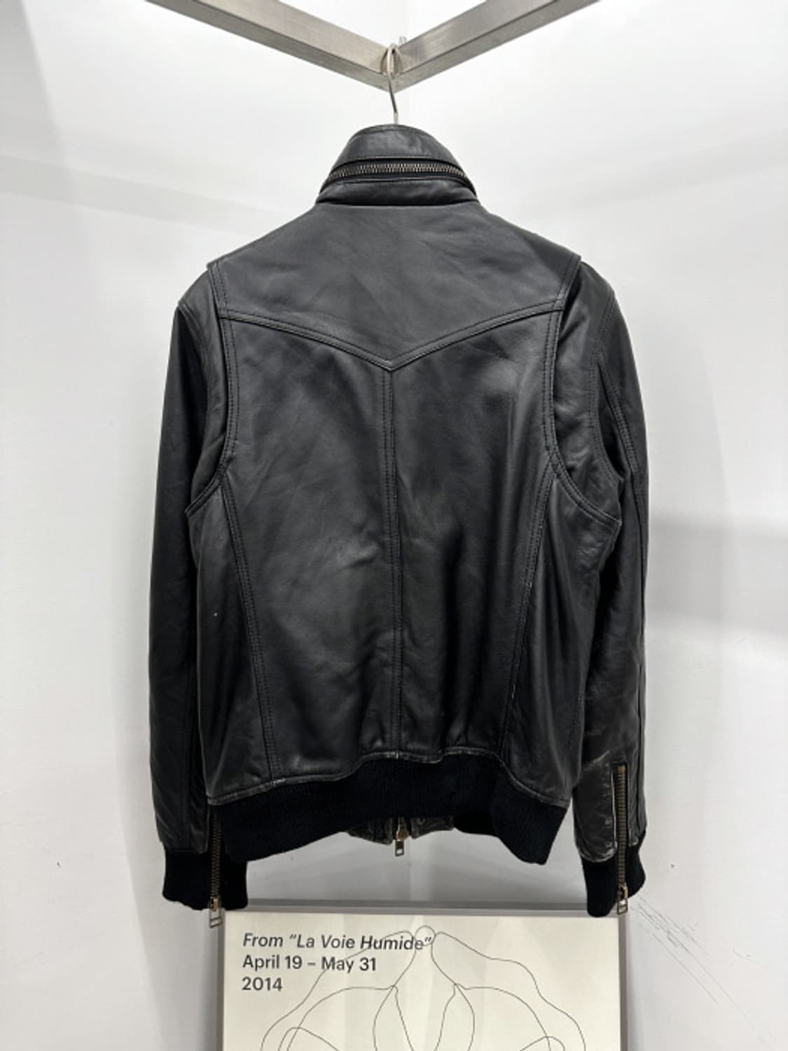 SHEEP SKIN LEATHER JACKET (M) 상품이미지5