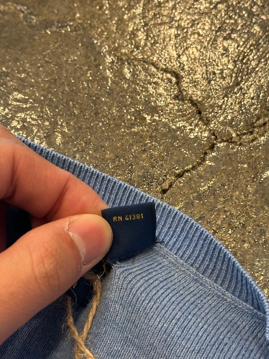 폴로 랄프로렌 브이넥 니트 S 상품이미지5