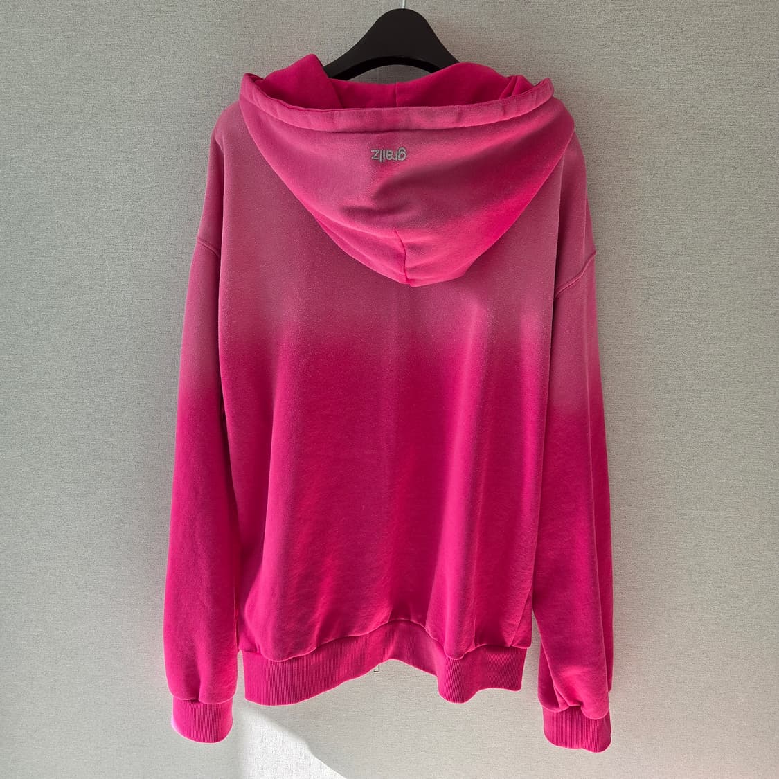 그레일즈 핑크 후드집업 2사이즈 급처 상품이미지4