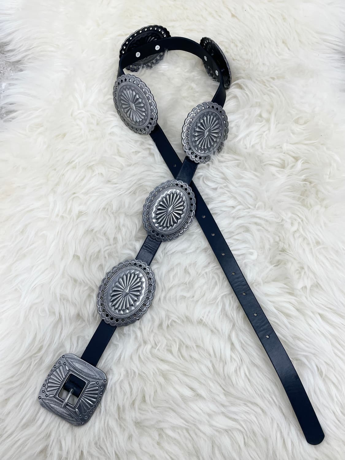 웨스턴 콘초 버클 벨트 상품이미지1