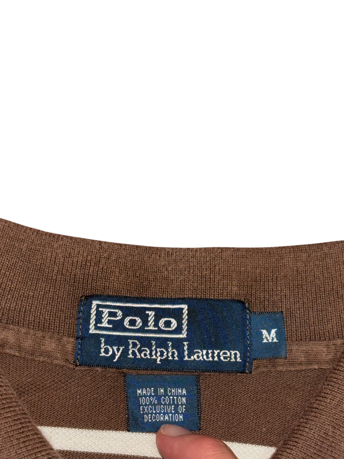 폴로 랄프로렌 브라운 pk 반팔 티셔츠 상품이미지5