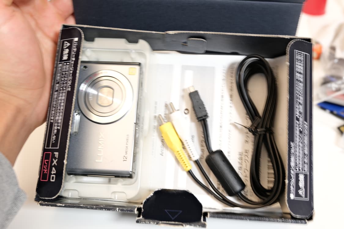 파나소닉 루믹스 빈티지 디지털 카메라 Lumix DMC-FX40 상품이미지9