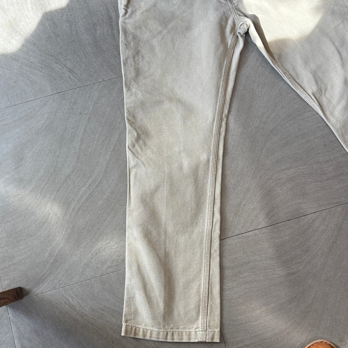 칼하트 정품 오리지널 아이보리 카펜터 팬츠 상품이미지7
