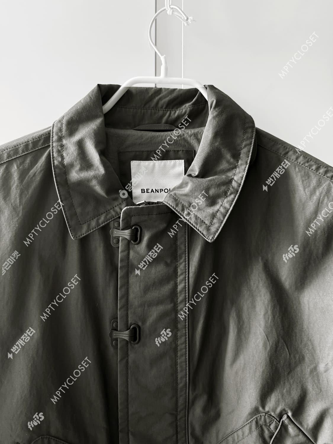 [100] Beanpole 빈폴 덱 자켓 아미 그린(카키) 상품이미지3