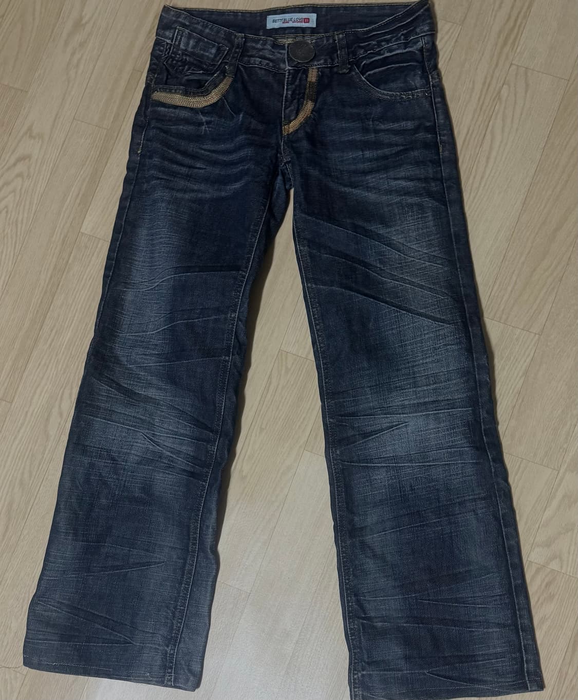 빈티지 새깅 워싱 오리엔탈 락시크 자수 팬츠 상품이미지2