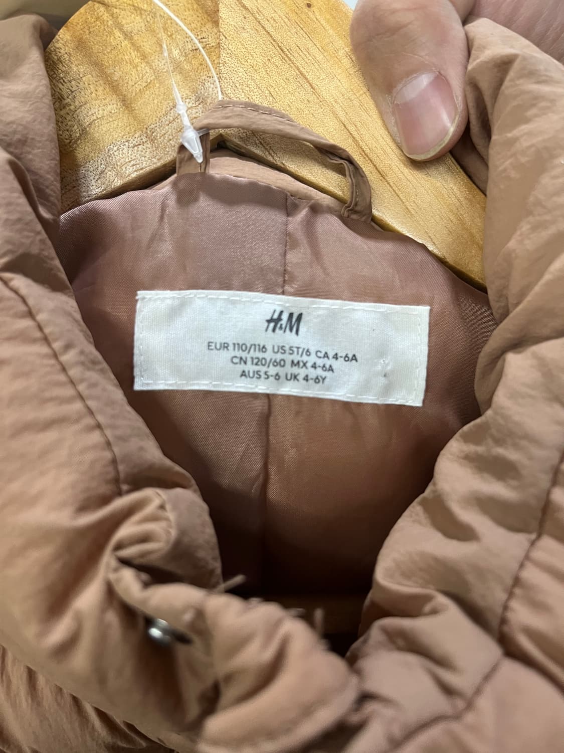 H&M 흐앤므 아동패딩 (4~6A 사이즈) H.M H/M HnM 상품이미지3
