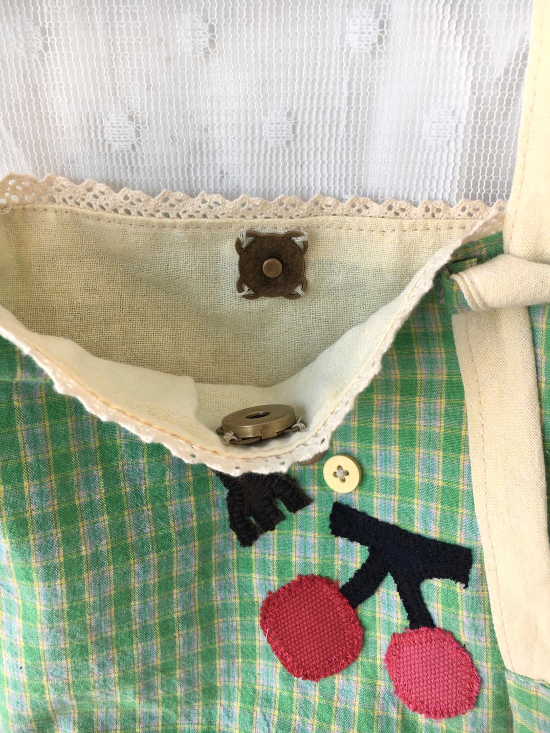 [HAND MADE] 핸드메이드 패치워크 미니 크로스백 모리걸 상품이미지6