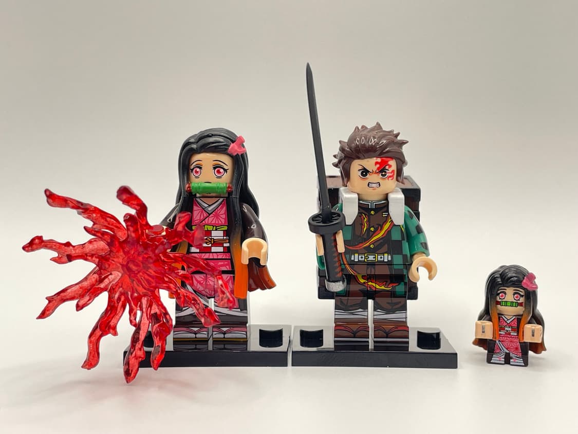 귀멸의 칼날 피규어 2종 상품이미지1