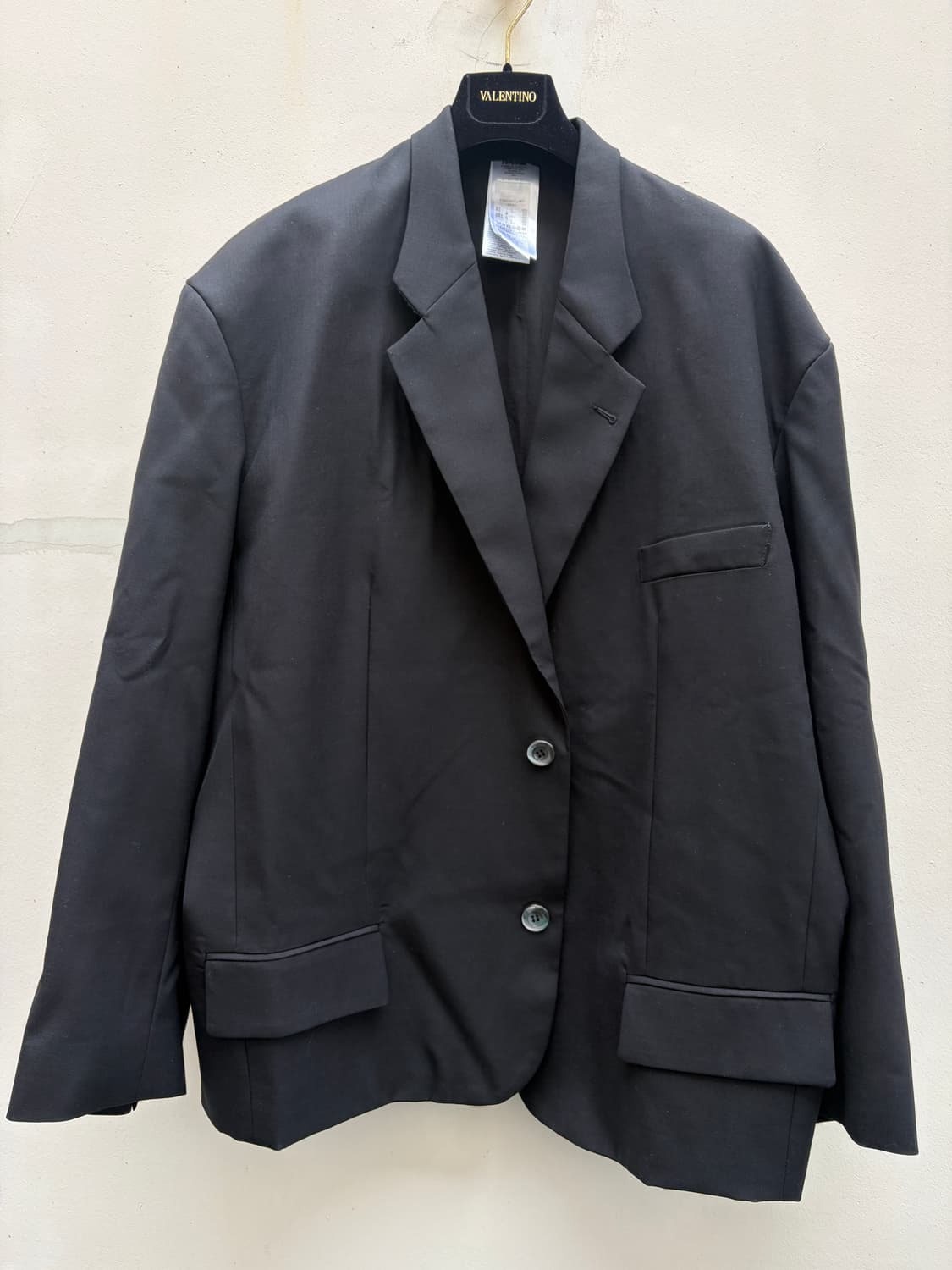 마리아노 오버사이즈 블레이저 자켓 MAGLIANO 블랙 라프시몬스 상품이미지10