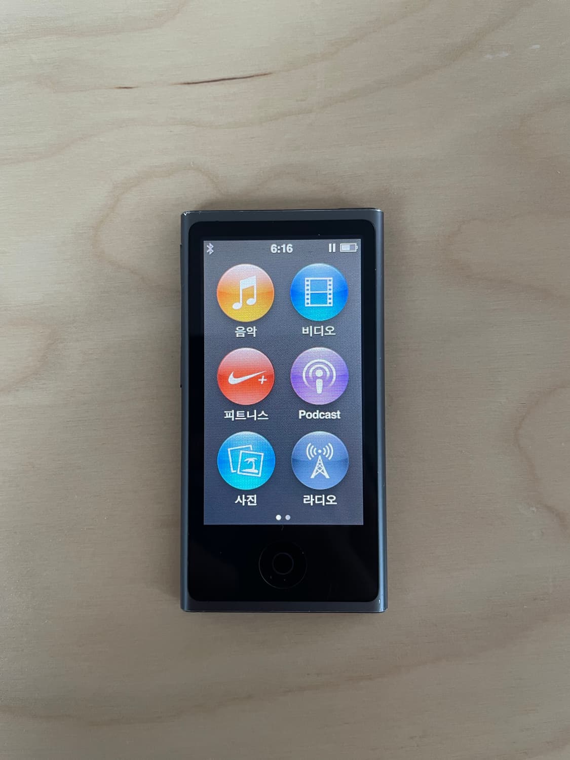 아이팟 나노 7세대 16GB 스페이스 그레이 상품이미지3