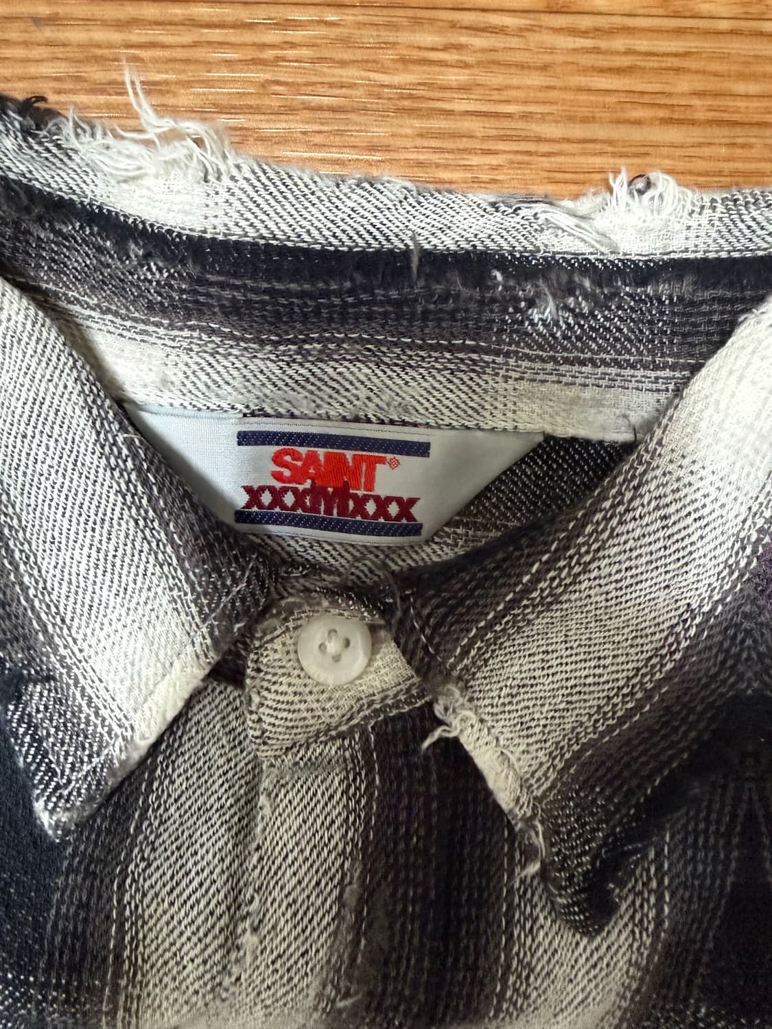 [L] 세인트미카엘 플란넬 셔츠 팝니다! 상품이미지3