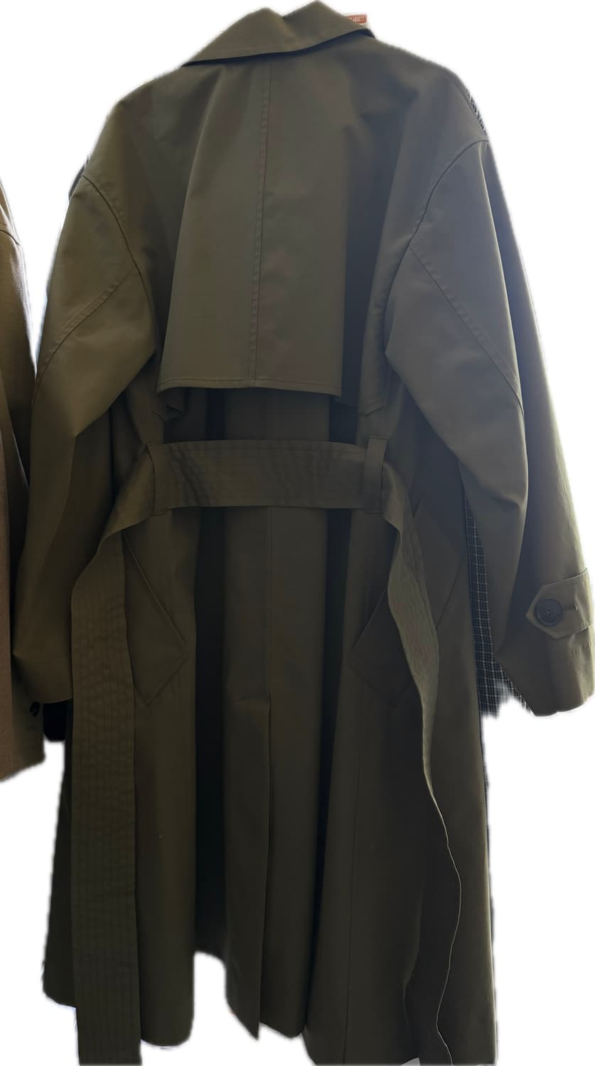 [아미] 오버사이즈 벨트 트렌치코트  상품이미지2