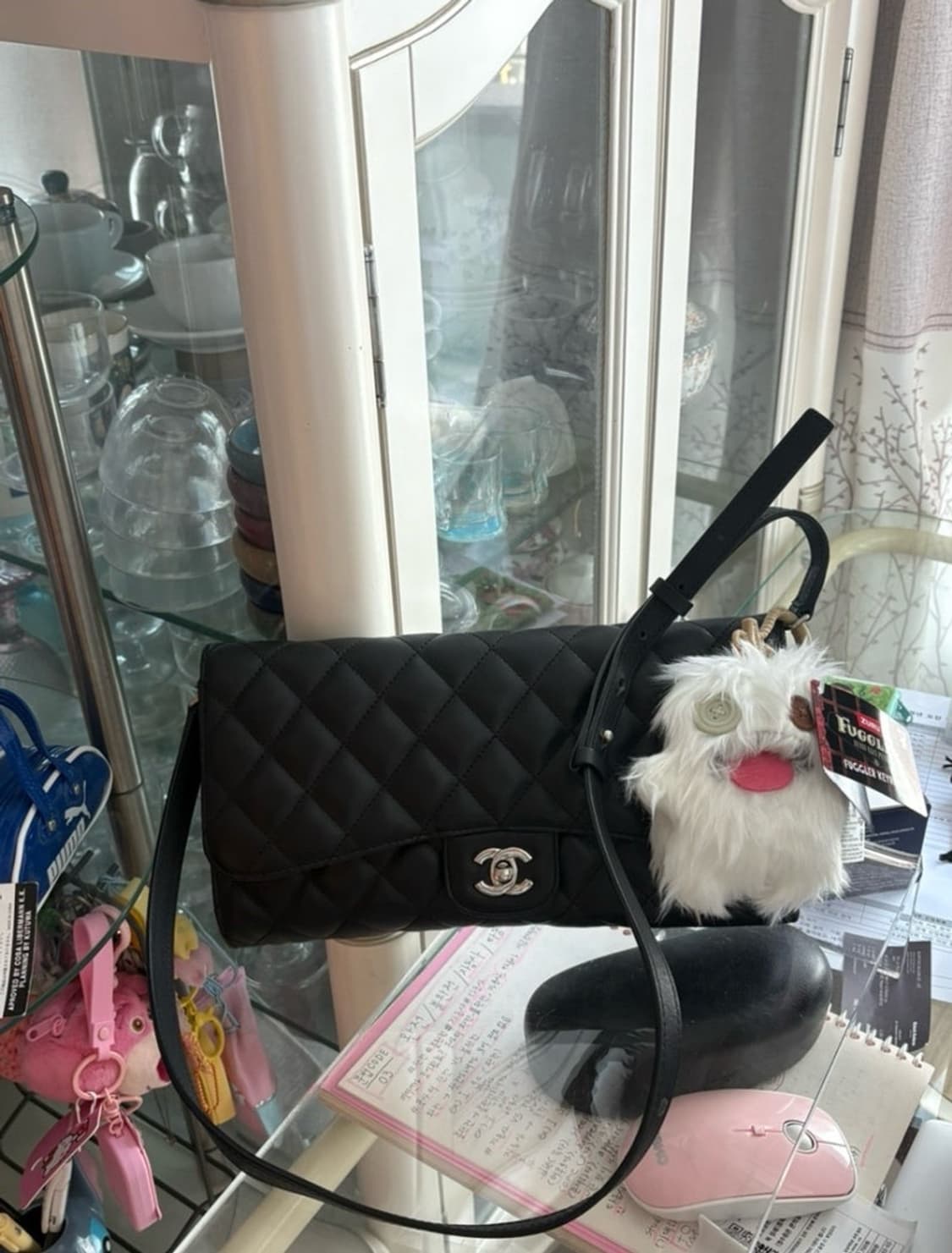 샤넬퀼팅플랩블랙백 상품이미지6
