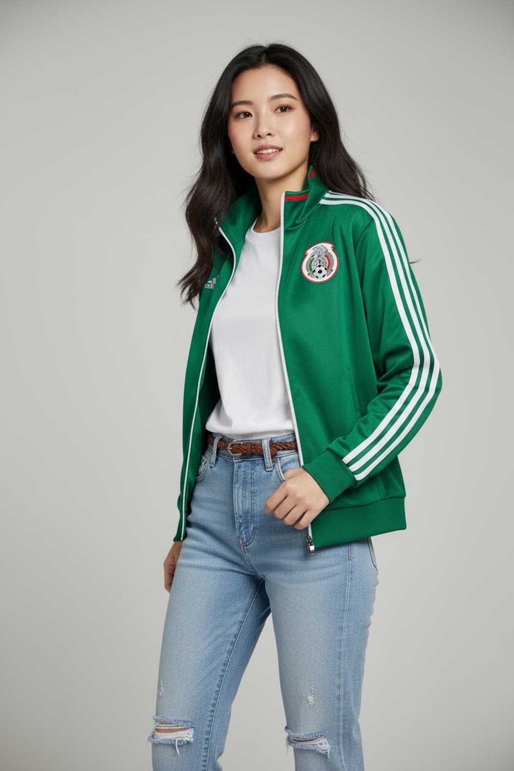 아디다스 멕시코 축구 국대 트랙탑 져지 100 상품이미지2
