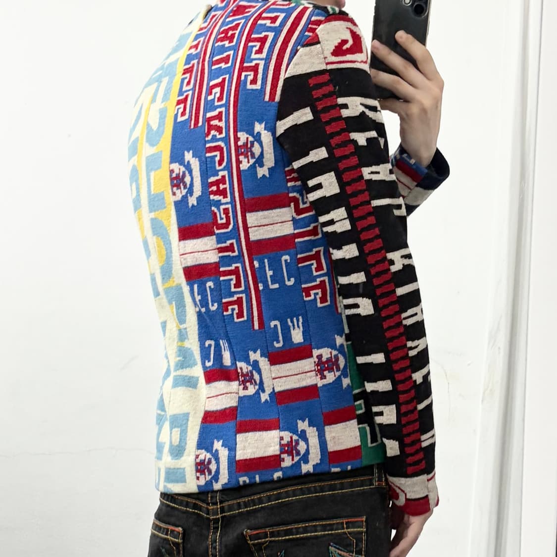 메종 마르지엘라 X H&M 멀티 스카프 니트 상품이미지3