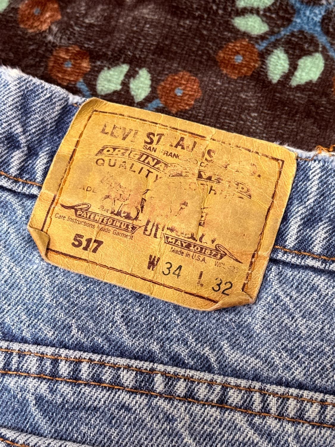 90s levis 517 made in usa 상품이미지4
