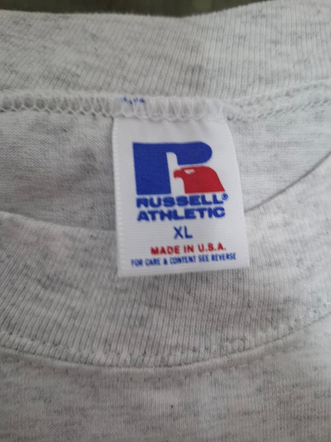 MADE IN USA 러셀 어슬레틱 빈티지 미제 반팔티  상품이미지3