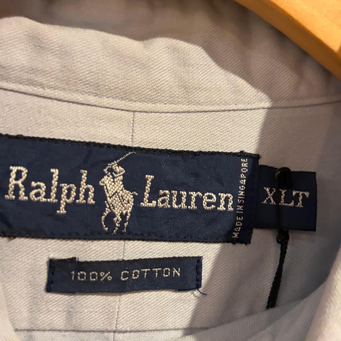 polo 폴로 핑크 자수 블루 긴팔 셔츠 상품이미지8