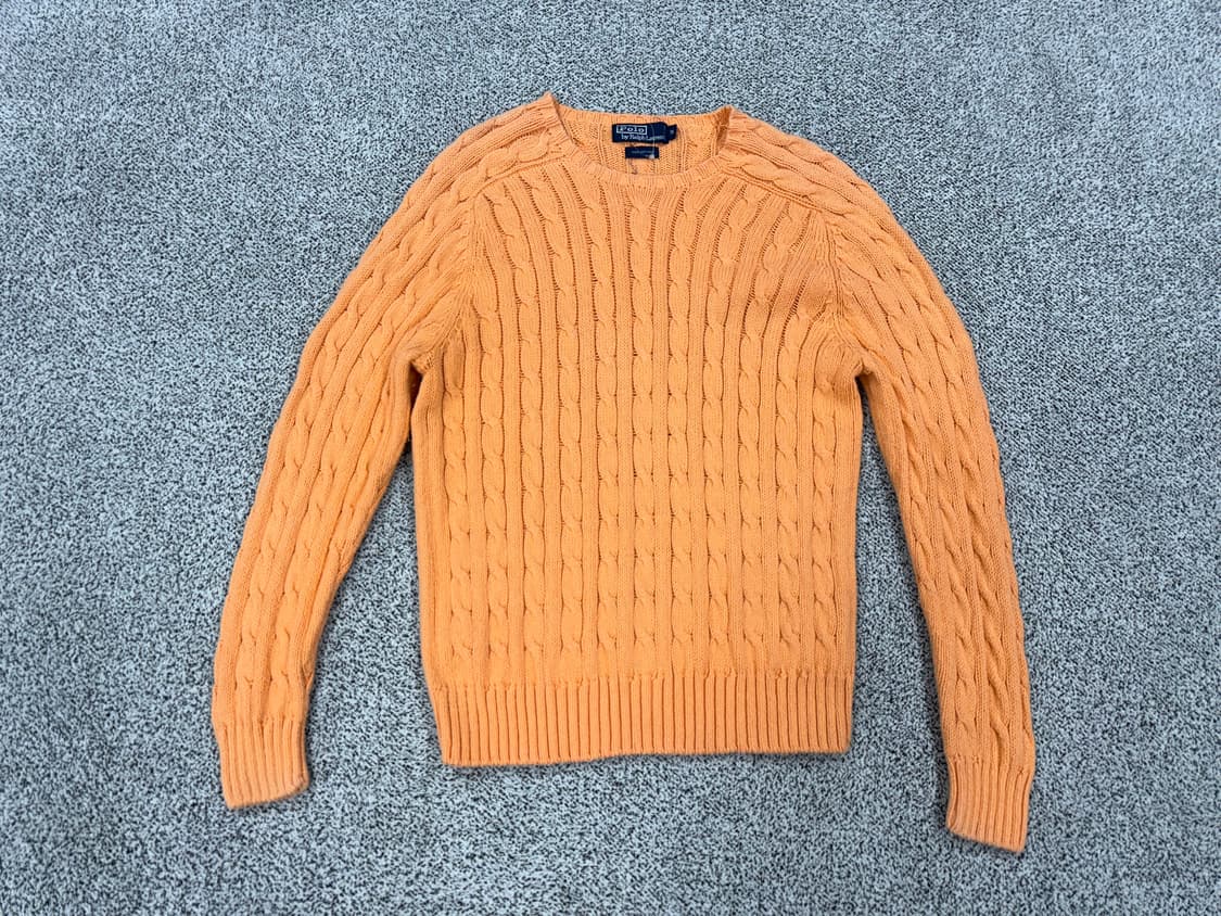 폴로 랄프로렌 90s 꽈배기니트 상품이미지1