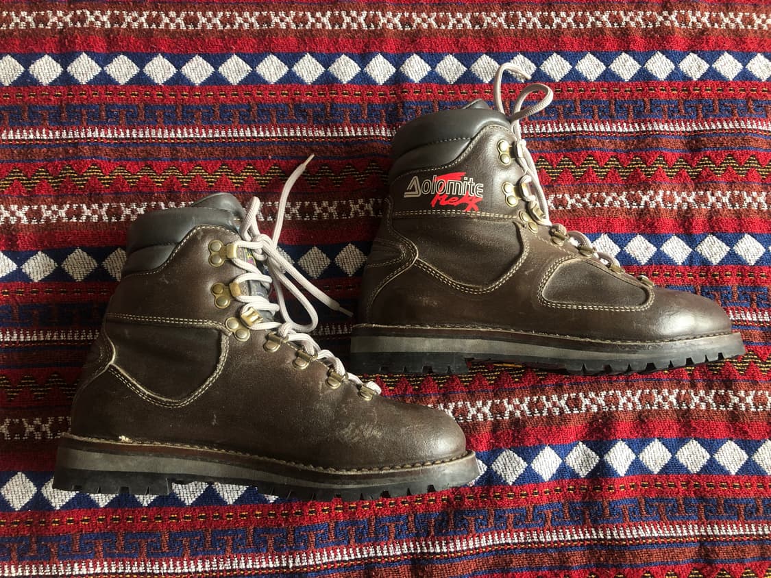 이탈리아 빈티지 레더 마운틴부츠 40 상품이미지3