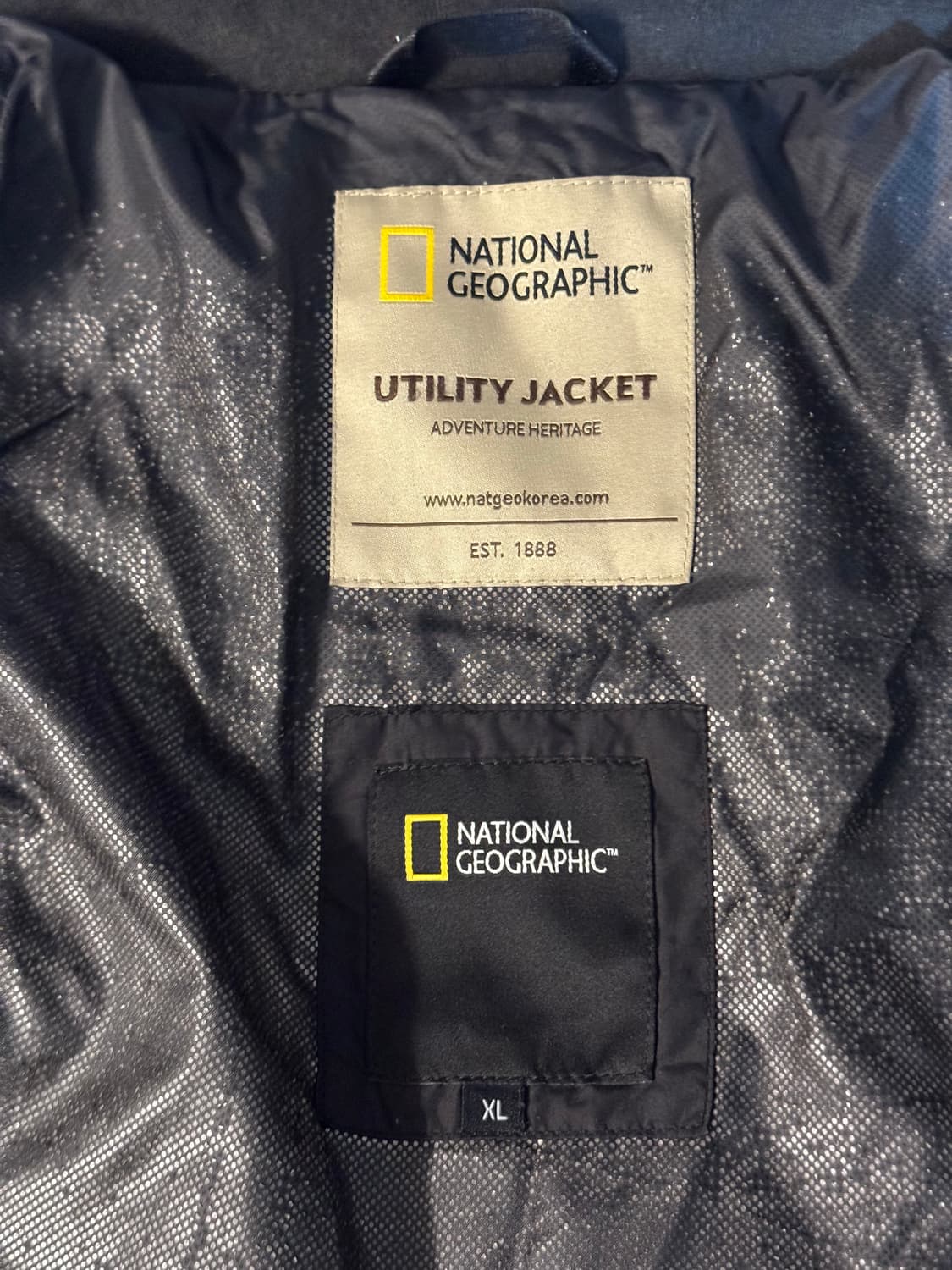 내셔널지오그래픽 숏패딩 XL 팝니다! 상품이미지4