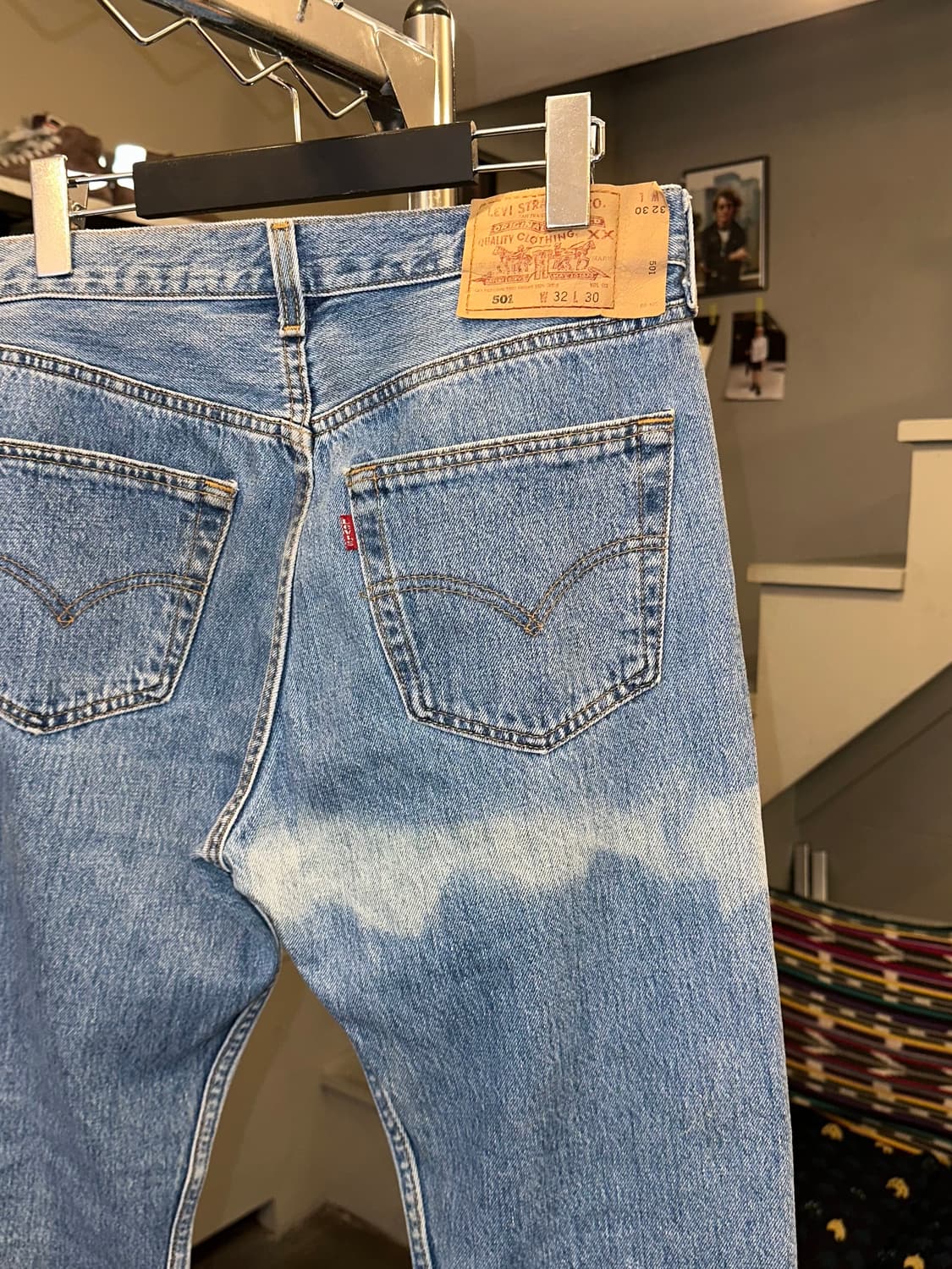 90’s Levi’s 501 552 Detroit denim pants 상품이미지9