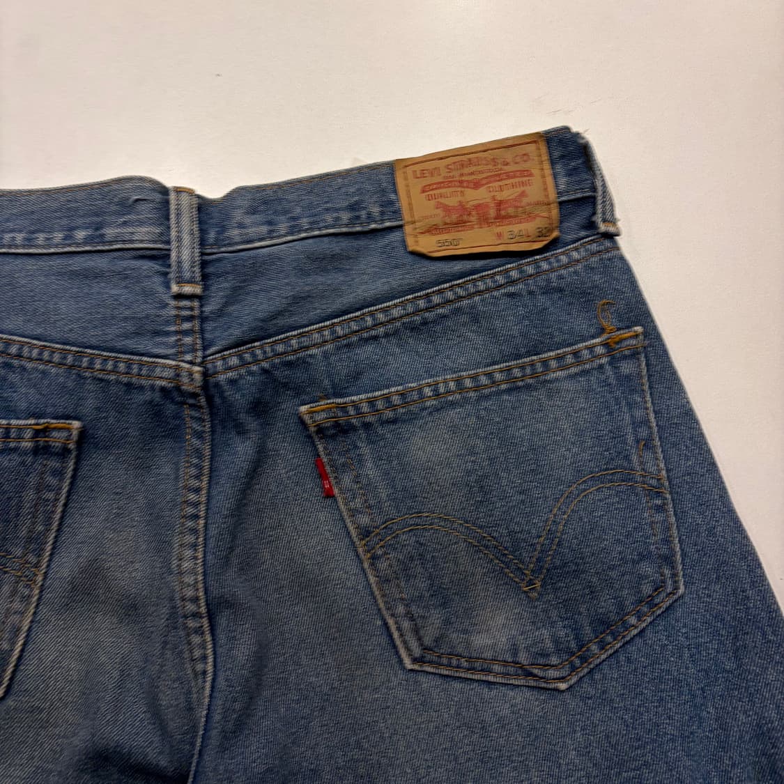 [34x32] 리바이스 550 릴렉스트핏 데님 청바지 팬츠 D7 상품이미지3