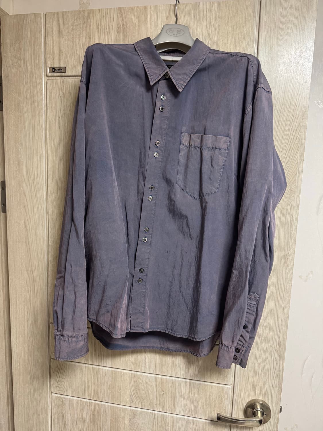 해칭룸 라나셔츠 블루 4 상품이미지4