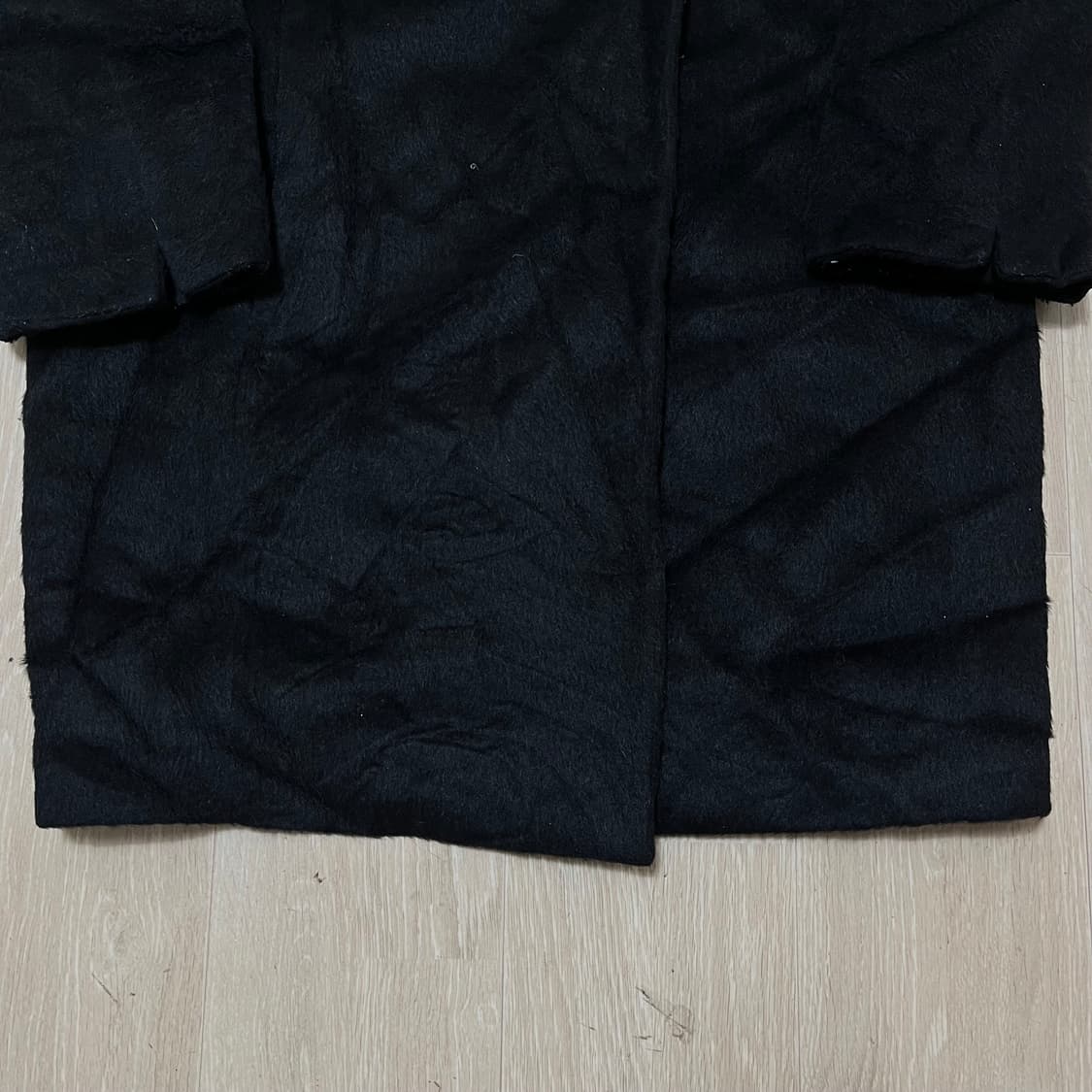 데코 여성 롱 코트 블랙 M/91-100-160 상품이미지3