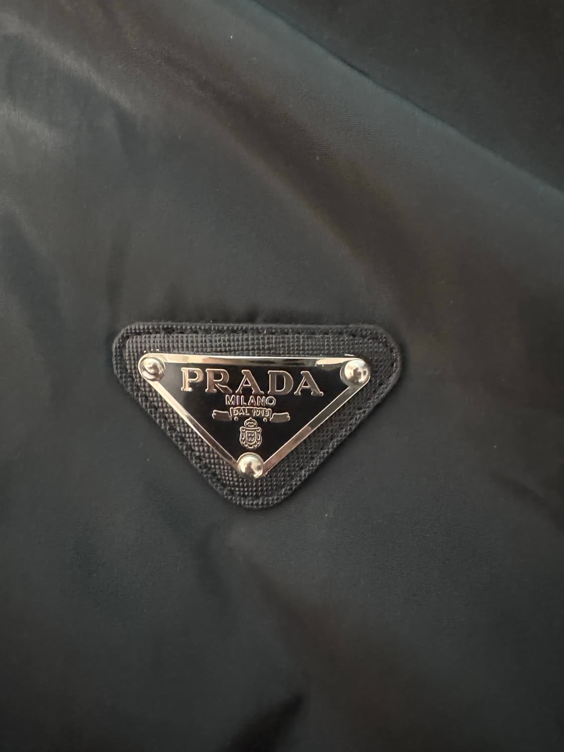 프라다 리나일론 자켓 블랙 상품이미지2