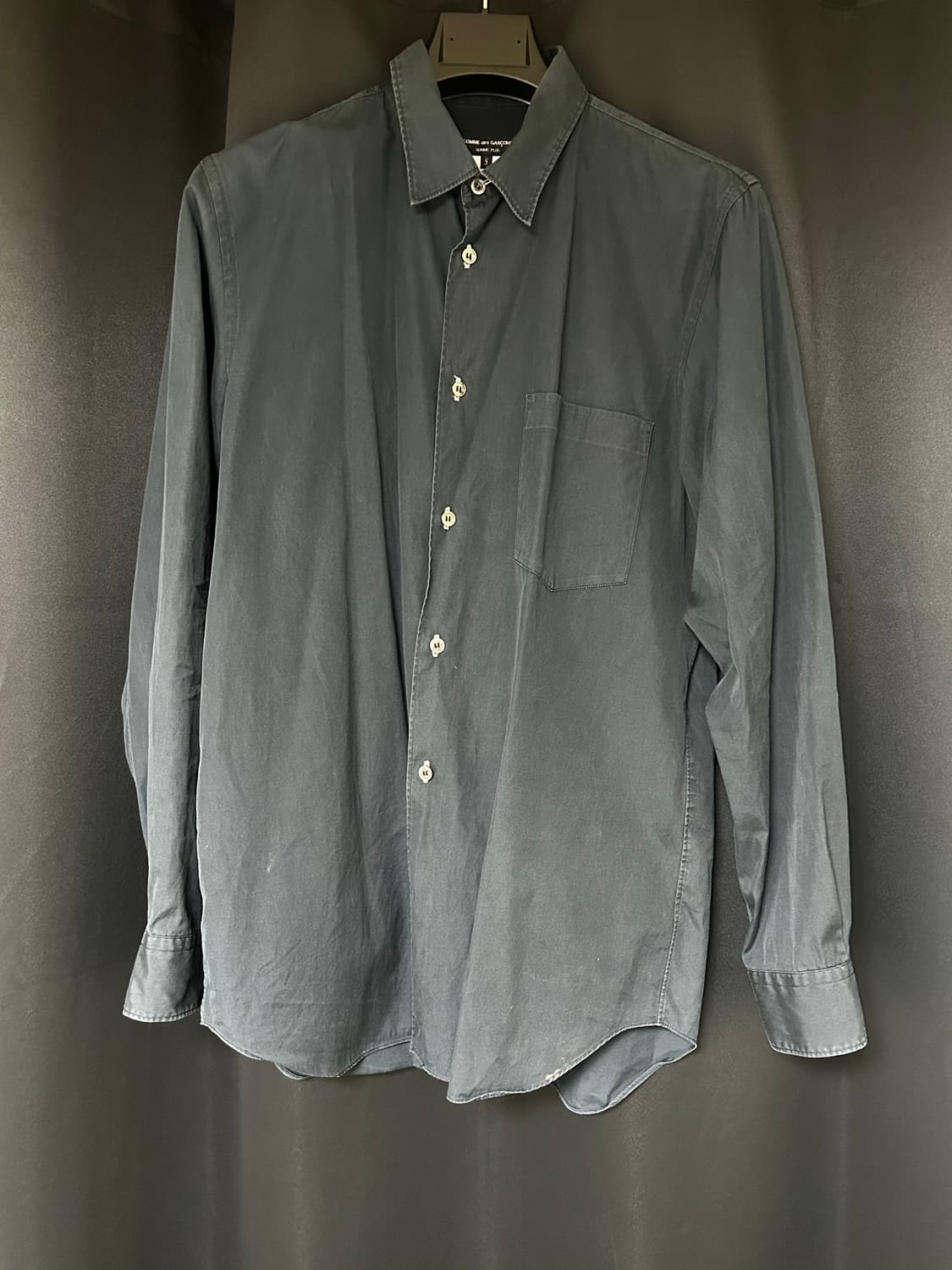 꼼데가르송 옴므 플러스 블랙 셔츠 상품이미지1