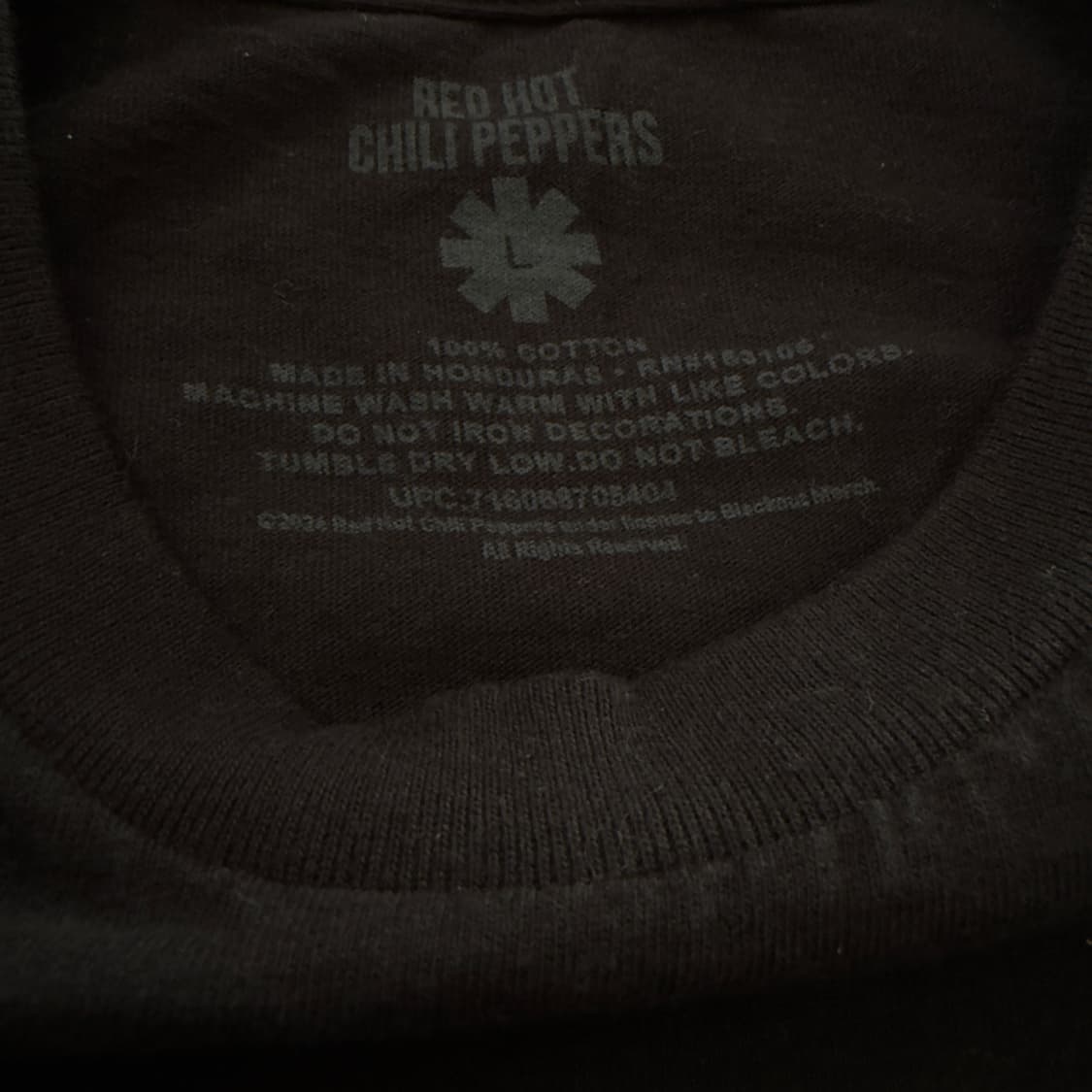 빈티지 레드핫칠리페퍼스 공식 티셔츠 밴드티 상품이미지2