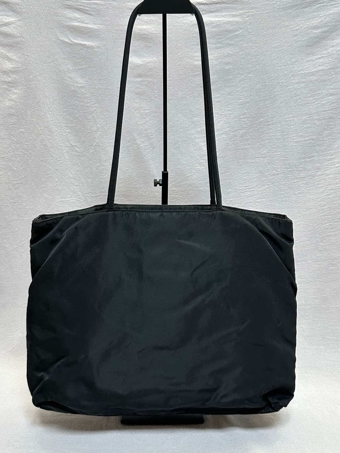 프라다 블랙 토트백 나일론 포코노 숄더백 상품이미지5