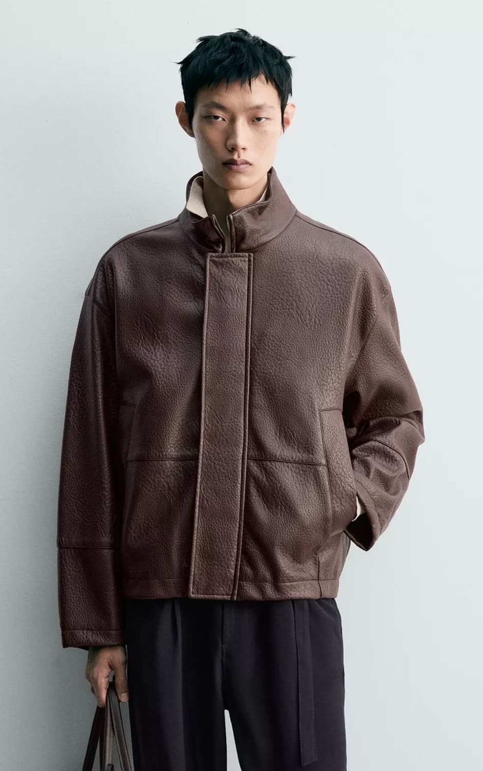 자라 가죽자켓 상품이미지3