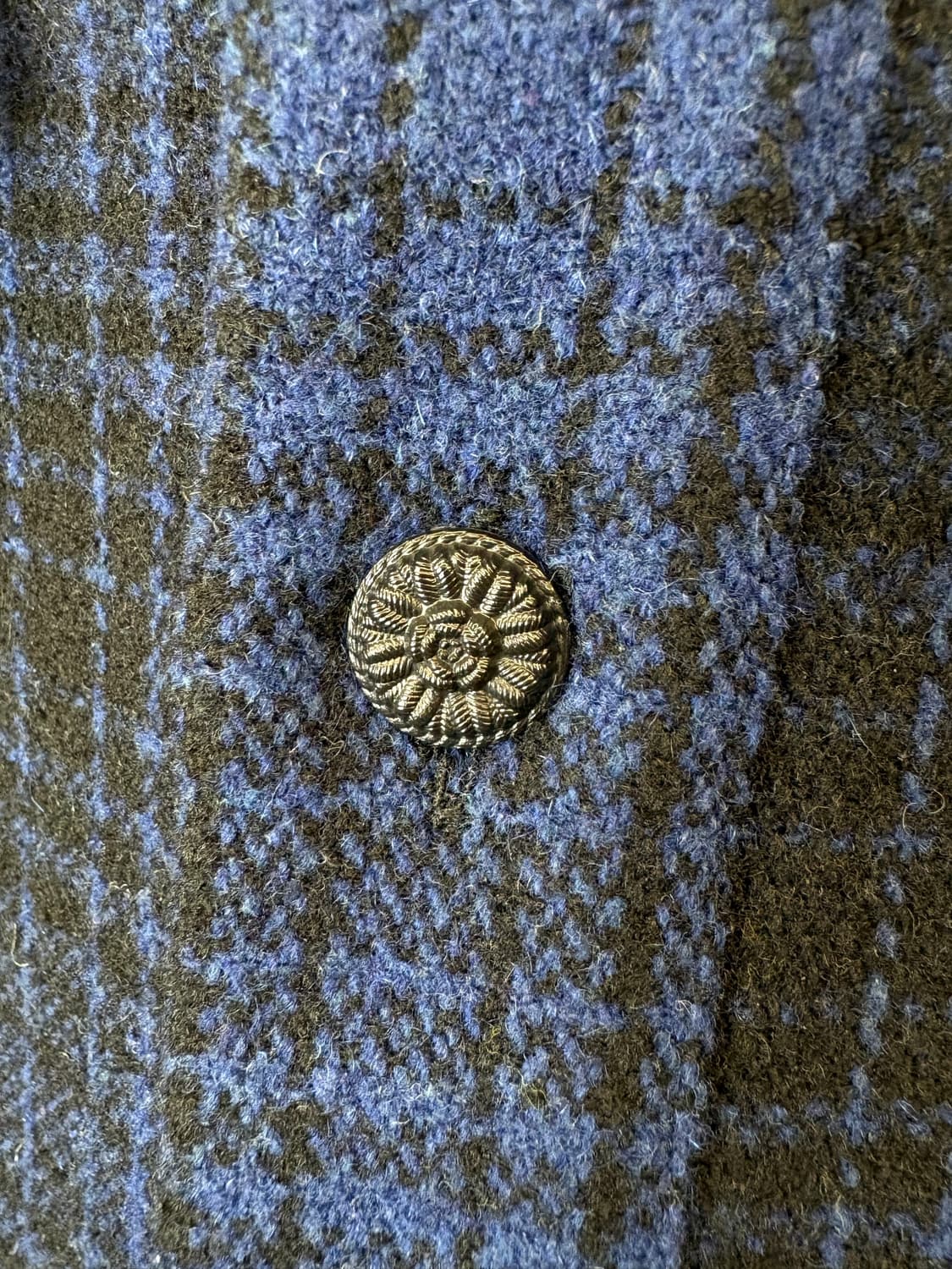 오프화이트 텐꼬르소꼬모 블루 플란넬 셔츠 상품이미지8