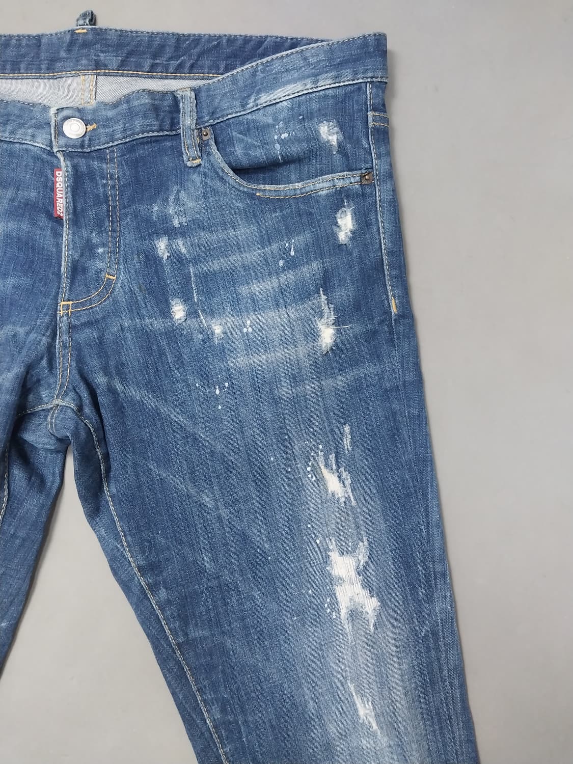 [38] 정품 디스퀘어드2 페르페토 워싱 슬림진 청바지 상품이미지4