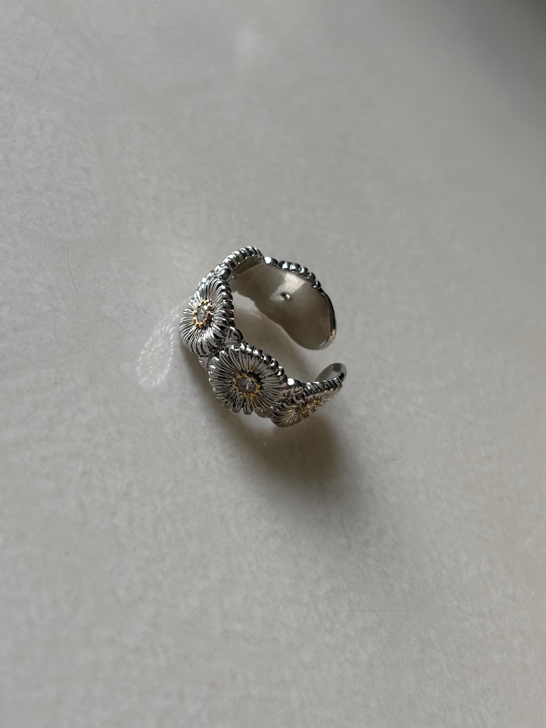 데이지실버반지 상품이미지1