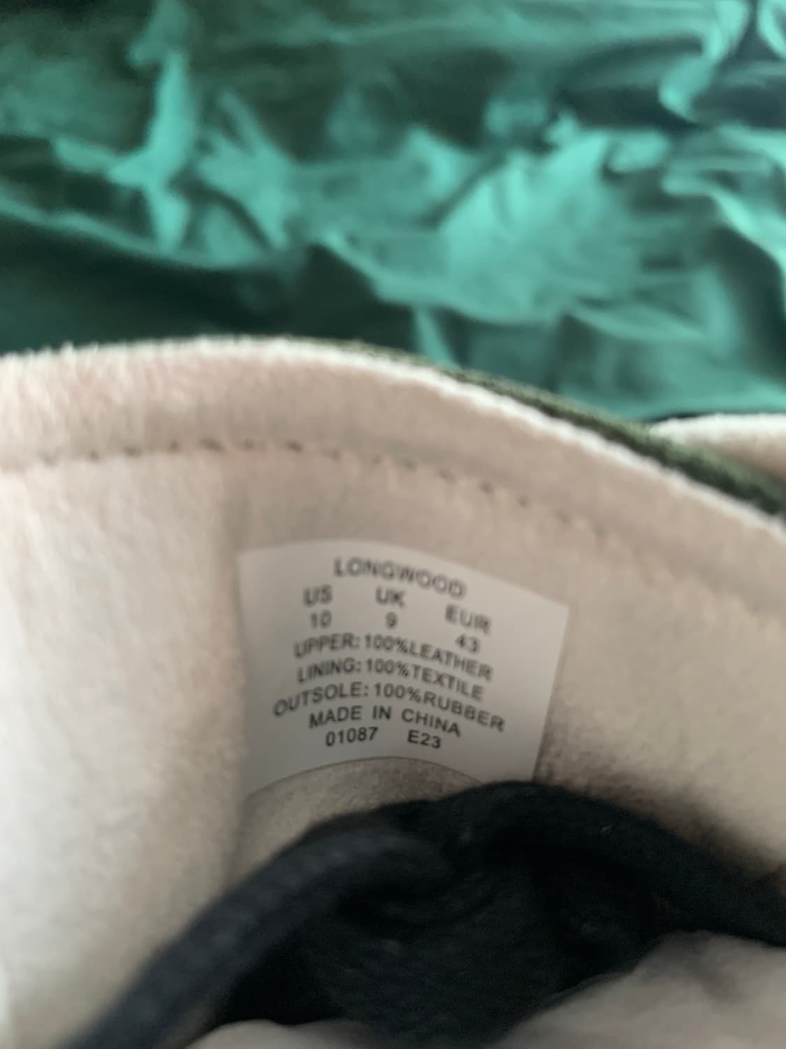 폴로 랄프로렌 스웨이드 롱우드 스니커즈  280 상품이미지2