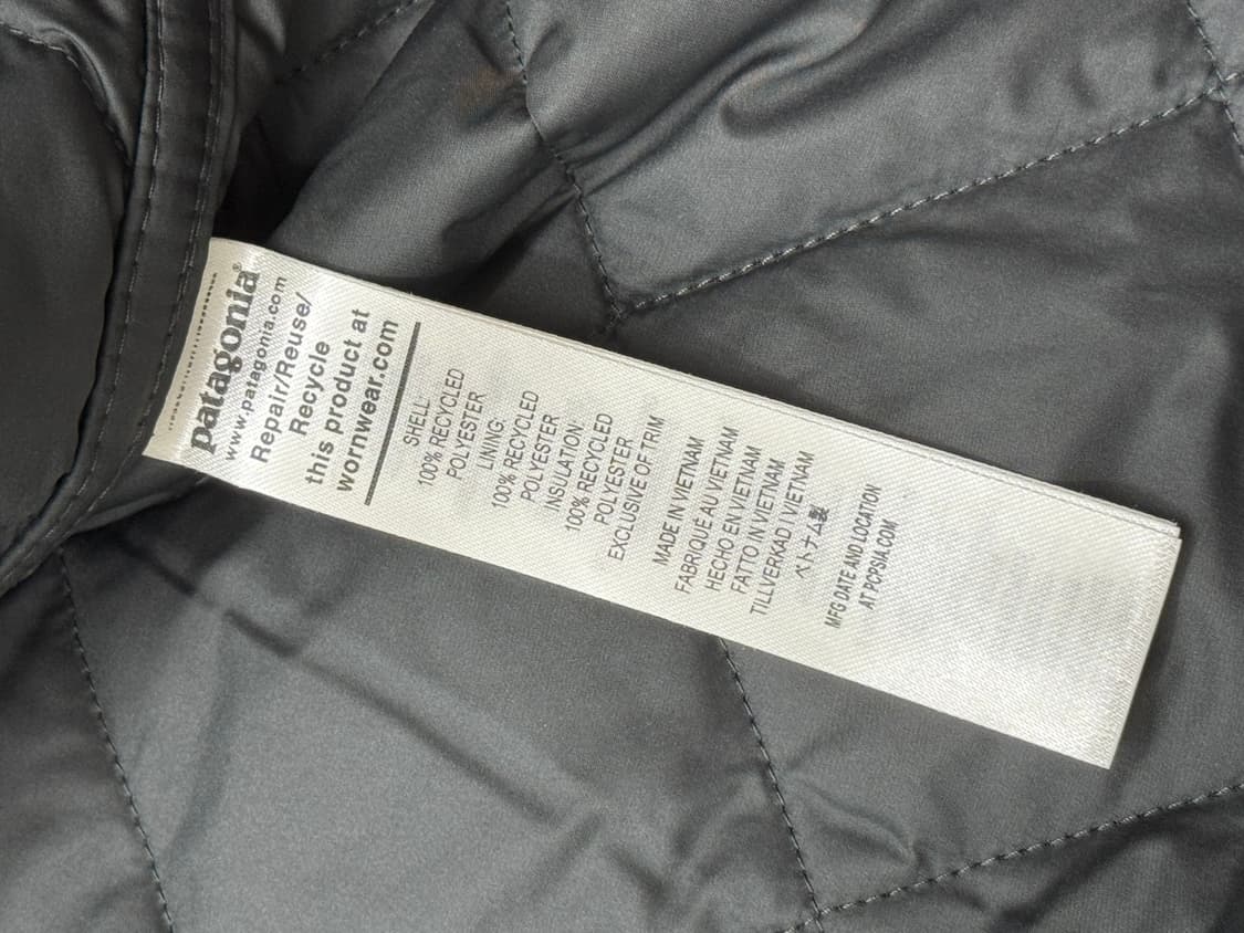 파타고니아 경량패딩 퀼티드 보머 후드 XL 상품이미지9