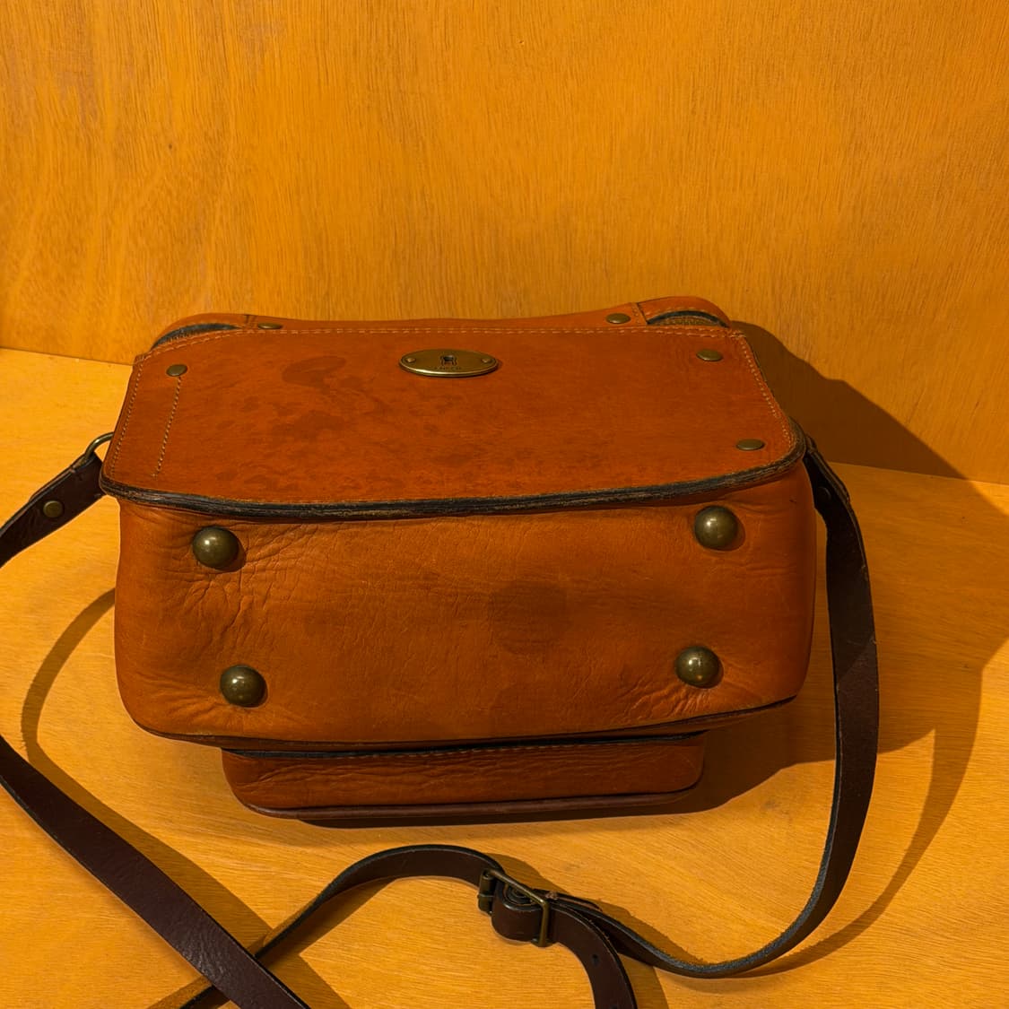 FOSSIL 파슬 빈티지 카우레더 카메라백 크로스백 상품이미지7