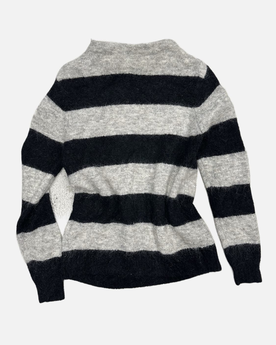 mohair wool stripe hairy knit 상품이미지4