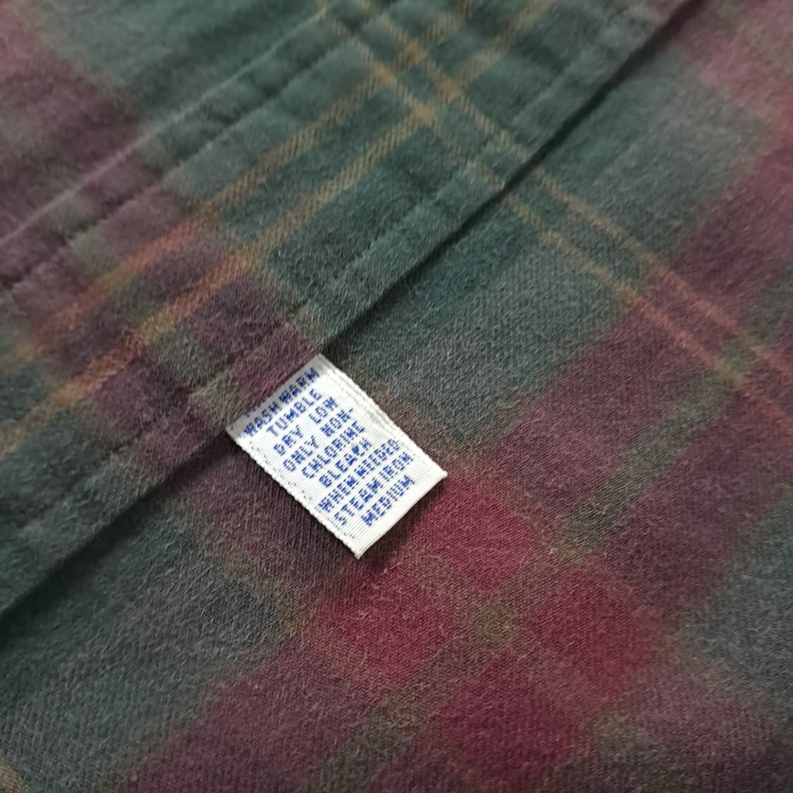 CK783 XL 폴로 90s 싱가포르판 클래식 타탄체크 셔츠 남방 상품이미지5