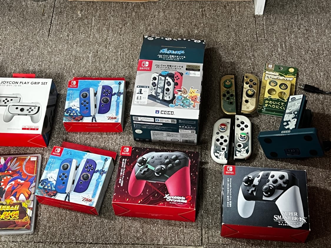 닌텐도 스위치 OLED 모델과 다양한 주변기기 일괄 판매합니다 상품이미지3