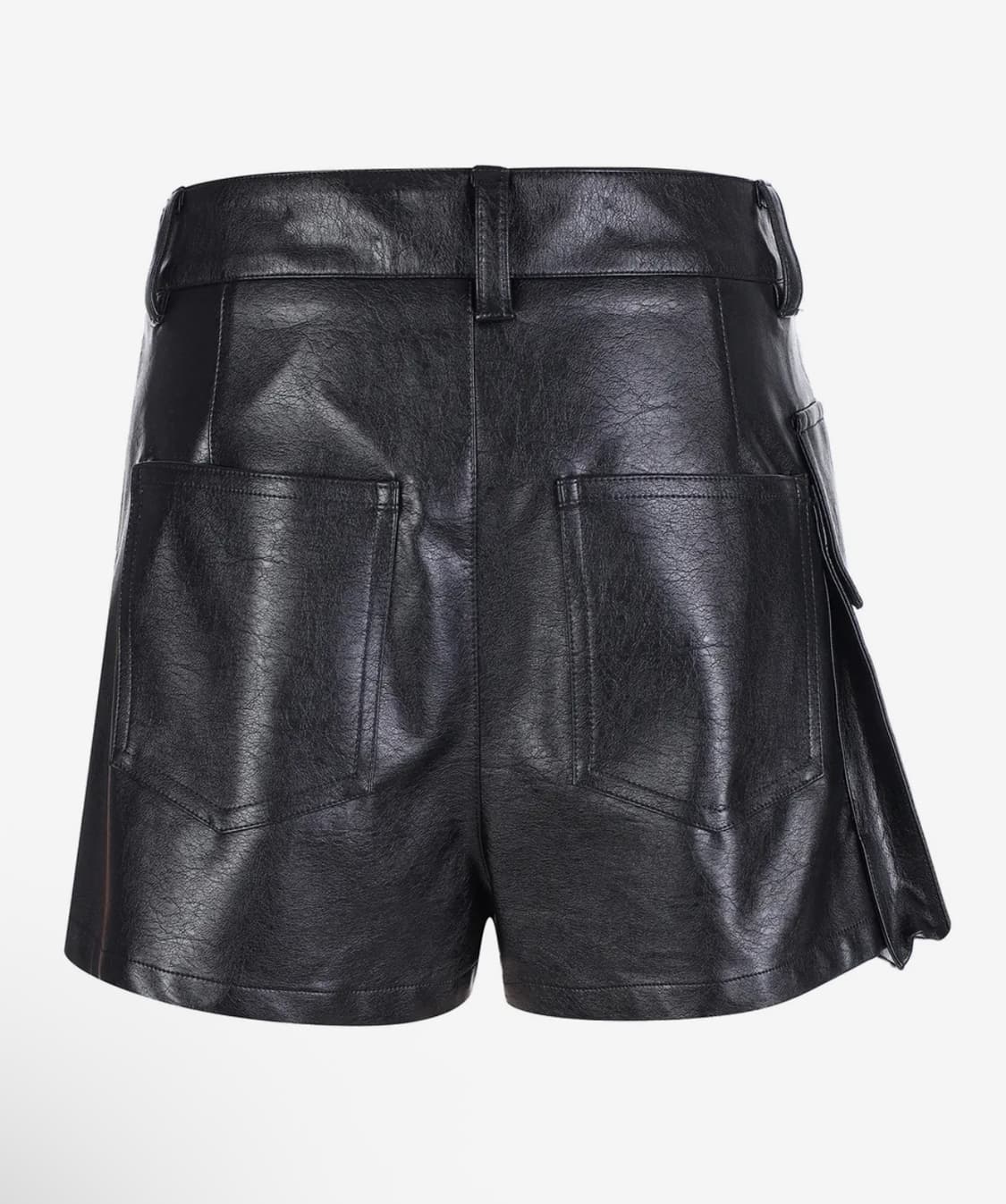 라라폭스 레더 미니 스커트 쇼츠 M 상품이미지4