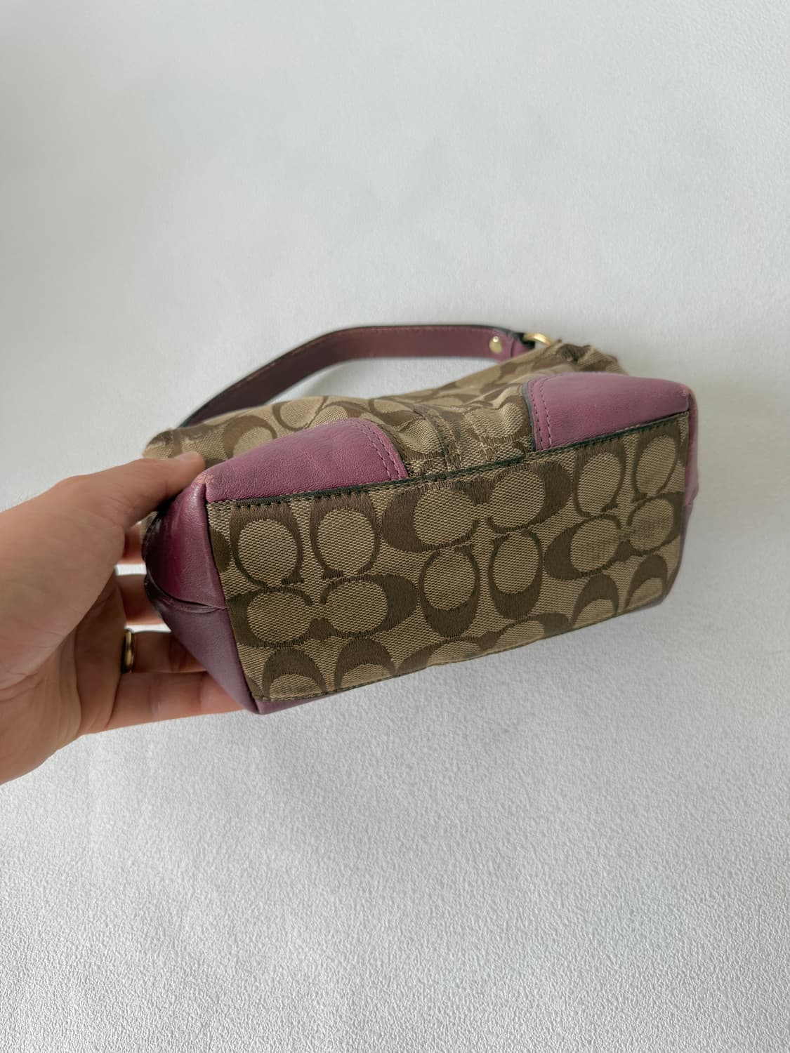 코치(COACH) 모노그램 미니백(원단 손상 있음) 상품이미지7