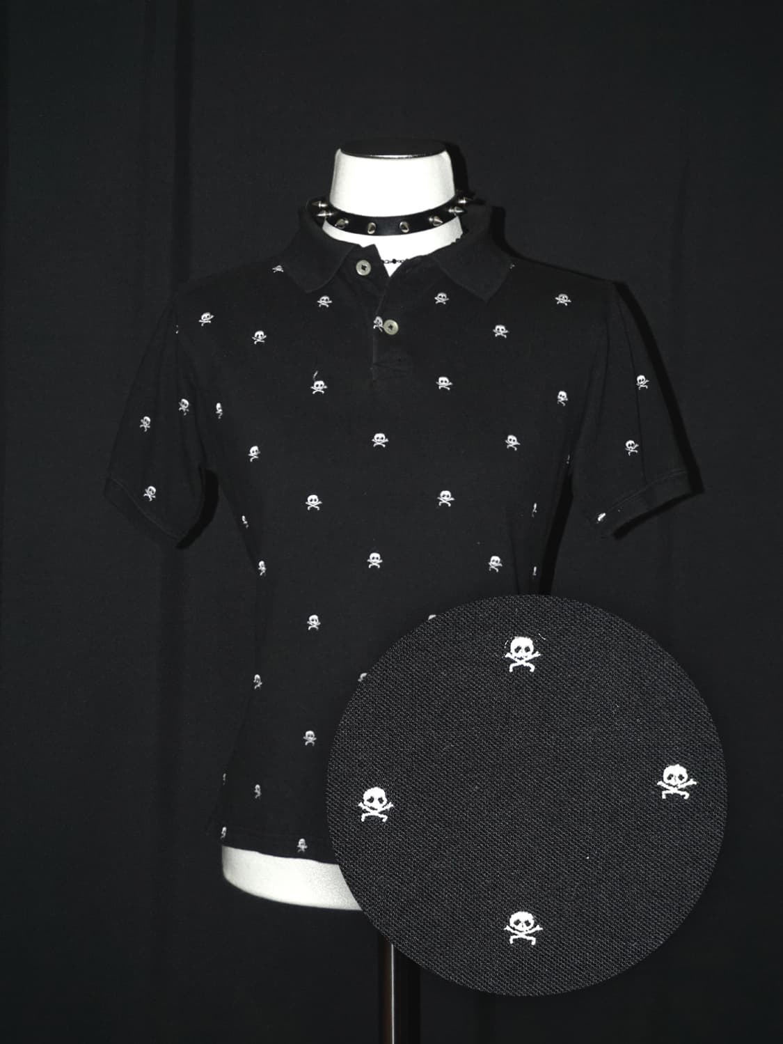 (beams) skull dot pk t  상품이미지1