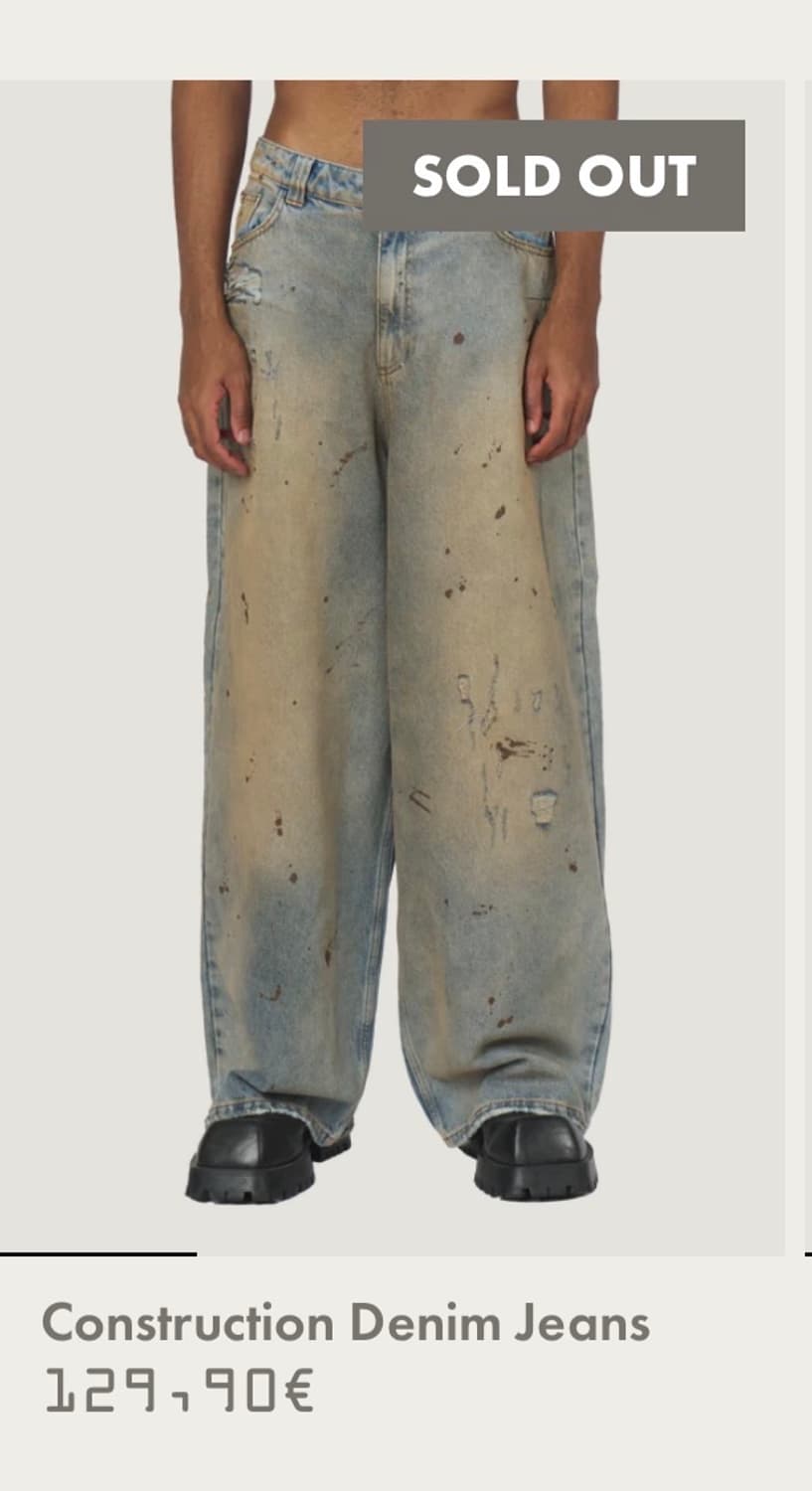 (구매)Trendt vision 데님 구매합니다 연락 주세요 상품이미지1