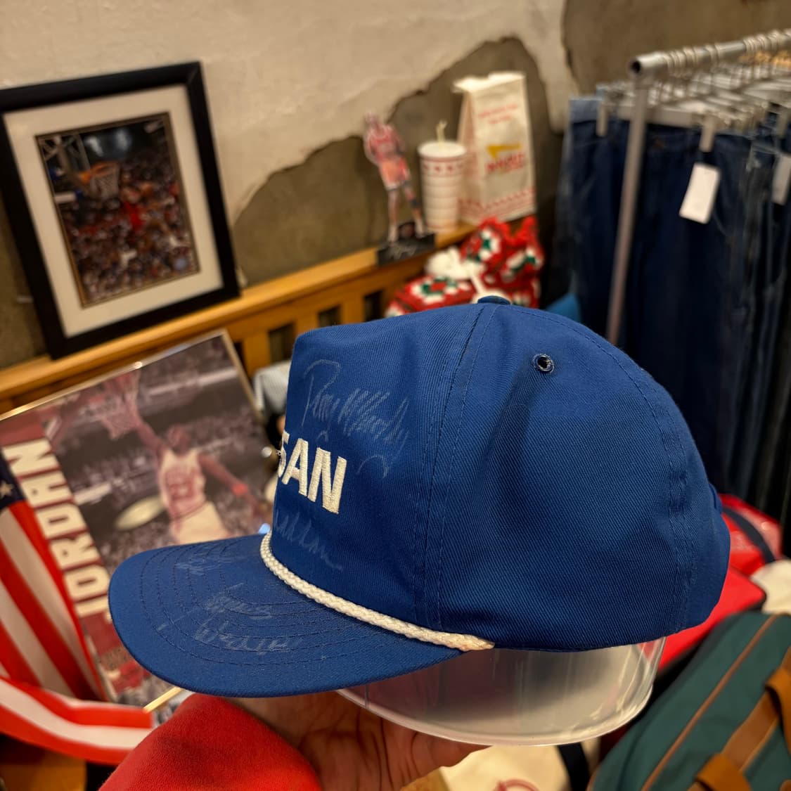 80s Made in USA 빈티지 닛산 레이싱 트러커 매쉬 볼캡 모자  상품이미지5